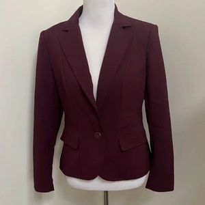 New York and Company 7th Avenue purple blazer